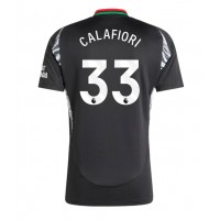 Camisa de Futebol Arsenal Riccardo Calafiori #33 Equipamento Secundário 2024-25 Manga Curta